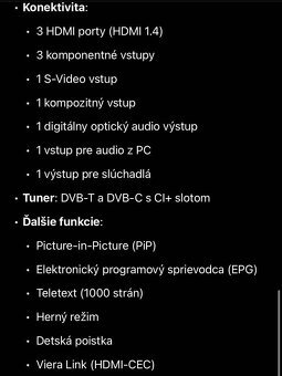 Predám TV Panasonic - 2