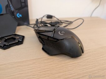 Herná myš Logitech G502 HERO + RGB cable holder - 2