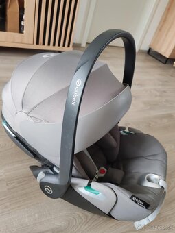 CYBEX Autosedačka Cloud T i-Size (0-13 kg) Mirage Grey Plati - 2