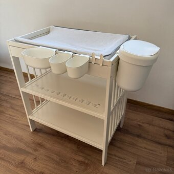 Predám prebaľovací pult / Ikea Gulliver s príslušenstvom - 2