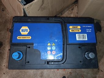 Predám Autobatériu NAPA 77Ah 700(EN) - 2