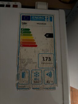 Predám pultový mrazák Beko HS210520 - 2