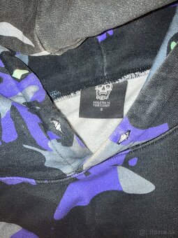 Mikina Freak premium camo allover hoodie (black) - 2