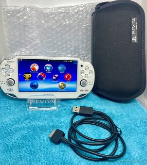 PS VITA PCH-1000 - OLED biela verzia 3. - 2