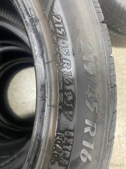 Predám zimné pneumatiky Matador 215/45 R16 - 2