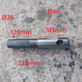 Vyvrtavacia tyč Ø40 - 2
