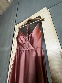 Dlhé staroružové spoločenské šaty - 2