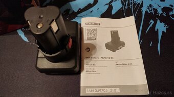 Predam Nabíjačku, baterku, Parkside 12V 2A - 2