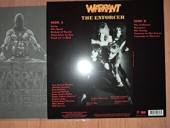 metal Lp - WARRANT - The Enforcer - 2