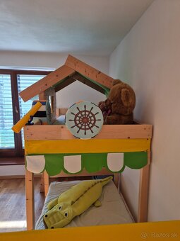 Poschodová posteľ interaktívna - 2