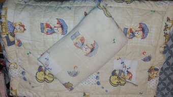 Paplónik a vankúšik do postieľky - 2