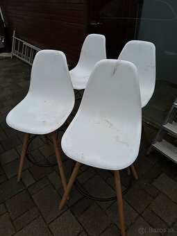 Barové stoličky - 4 ks - 2