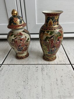 Činsky porcelan vazicky - 2