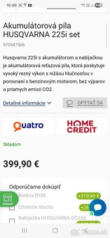 Pila Husqvarna 225i set - 2