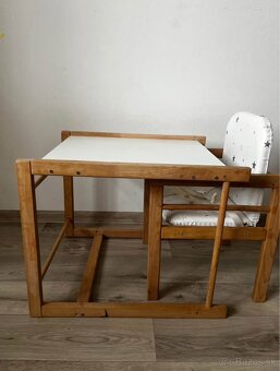 Jedálenska stolička 2v1 - 2