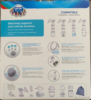 Predám odsávačku mlieka canpol - 2