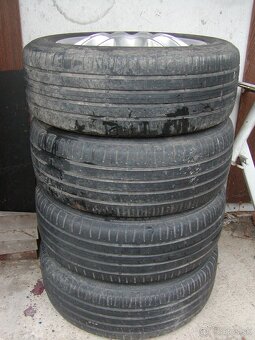 Sada diskov 4x100 r16 s letnými pneumatikami - 2