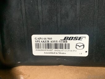Predám BOSE subwoofer mazda 6 GH - 2