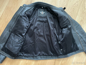 Kožená bunda Harley Davidson - veľkosť L - 2
