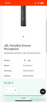 JBL mikrofon - 2