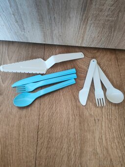 Tupperware Prima klíma 375ml, príbory, miska - 2