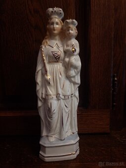 Panna Mária,Madonna soška Žacler - 2