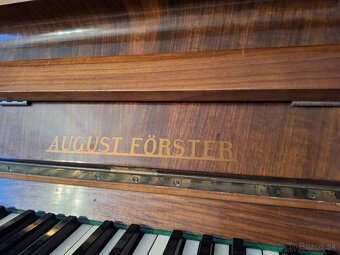 klavír zn.August Förster - 2