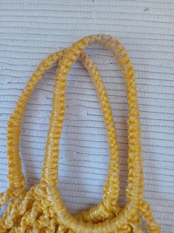 Retro macramé taška - 2