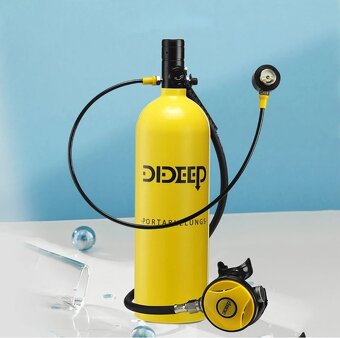 Scuba na potápanie,2L,30-35 min,vesta k flasi - 2