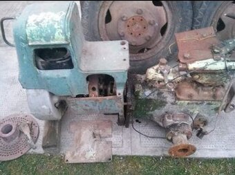 Dkw dvojkolesovy traktor,rok cca1950 - 2