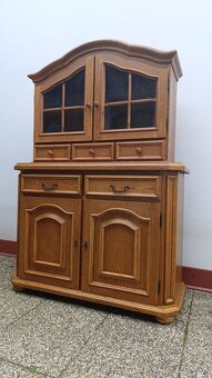 Rustikální kredenc, příborník, nábytek z masívu - 2