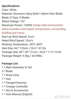 Veterná elektrareň - 2