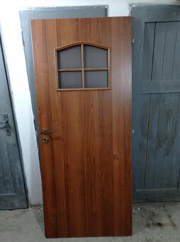 Interiérové dvere s malým presklením, presklené dvere ľavé - 2