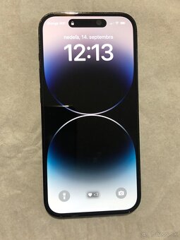 Predám IPhone 14 Pro 256 GB Space Black - 2