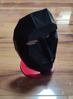 3D tlačená maska Squid Game + stojan na masku - 2