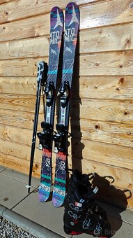 LYŽE ATOMIC PUNX 150CM + FISCHER CRUZAR 80 XTR 26CM - 2