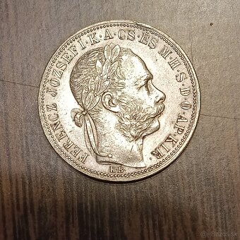  A.U.  1FORINT 1887 (K.B.) - 2