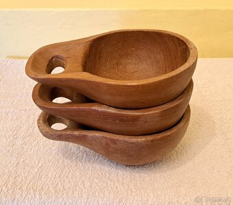 Retro Drevené Misky - 2