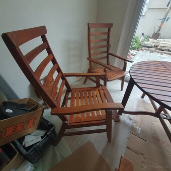 Predám záhradné stoličky a stôl - 2