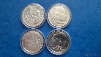 České 200 koruny - PROOF a BK - 2