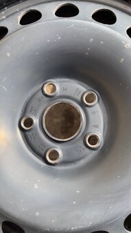 Plechové disky R17 5x112 Zimné pneumatiky - 2