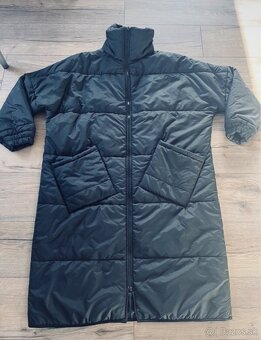 Damska cierna oversized bunda QUEEN, vel. L - 2