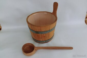 Vedro, naberačka, inhalačný olej do sauny . - 2