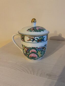 STAROŽITNÁ OZDOBNÁ ŠÁLKA NA ČAJ - 2