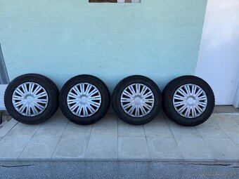 Plechové disky + celoročné pneu - 2