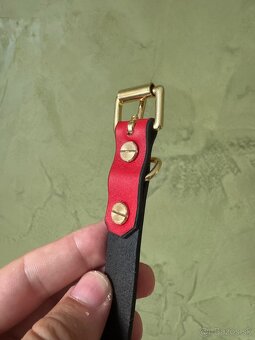 Obojok pre psa z pravej kože - 2