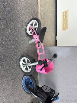 First bike 1x modrý, 1 x ružový - 2