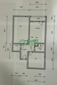 2,5 izbový byt Nitra - Chrenová loggia,šatník, pivnica ID 44 - 2