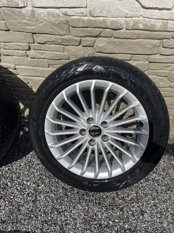 Audi elektrony 5x112 R17 + zimné gumy - 2