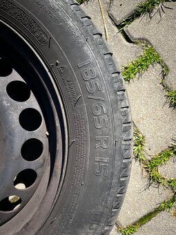 Letne pneumatiky s diskami 185/65 R15 - 2